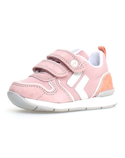 Zapatillas con estampado rosa/melocotón