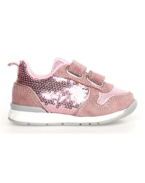 Baskets Hack rose/platine