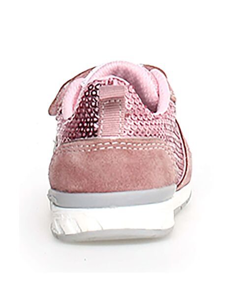 Baskets Hack rose/platine