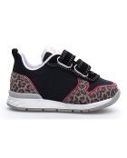 Baskets Hack noir/fuchsia/beige