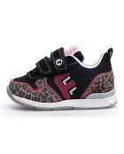 Baskets Hack noir/fuchsia/beige