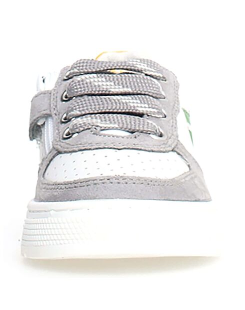 Grijs/wit/gele sneakers van Hess