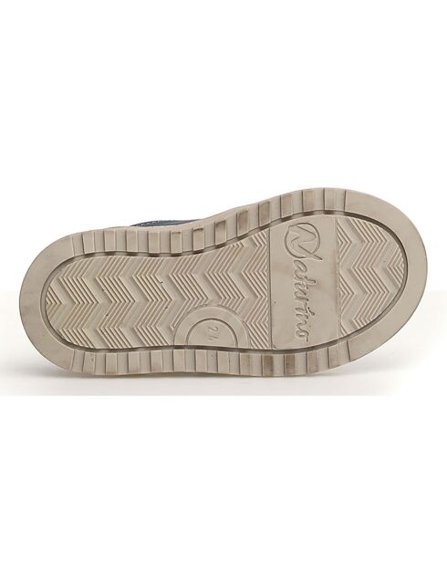 Sneakers Hess in pelle blu