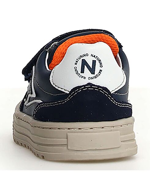 Sneakers Hess in pelle blu