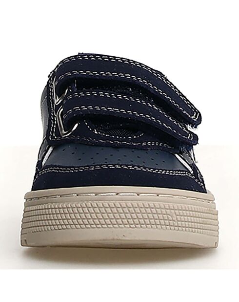 Sneakers Hess in pelle blu