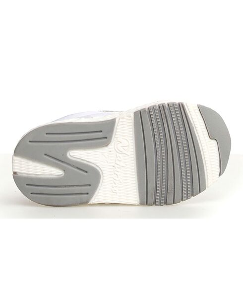 Baskets Jesko blanc/platine