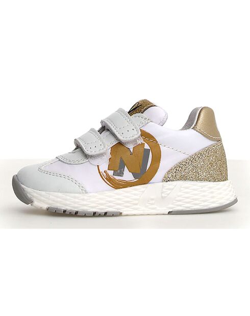 Baskets Jesko blanc/platine
