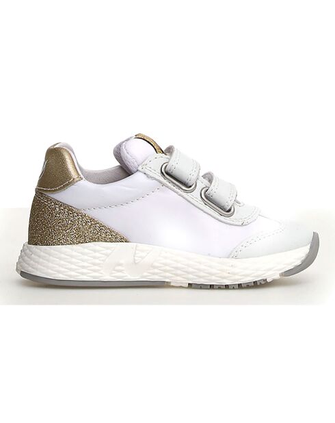 Baskets Jesko blanc/platine