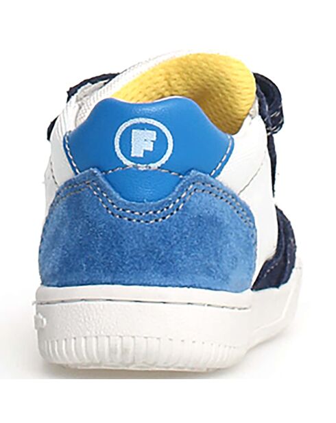 Marineblauw/wit/ultramarijn sneakers van Klip