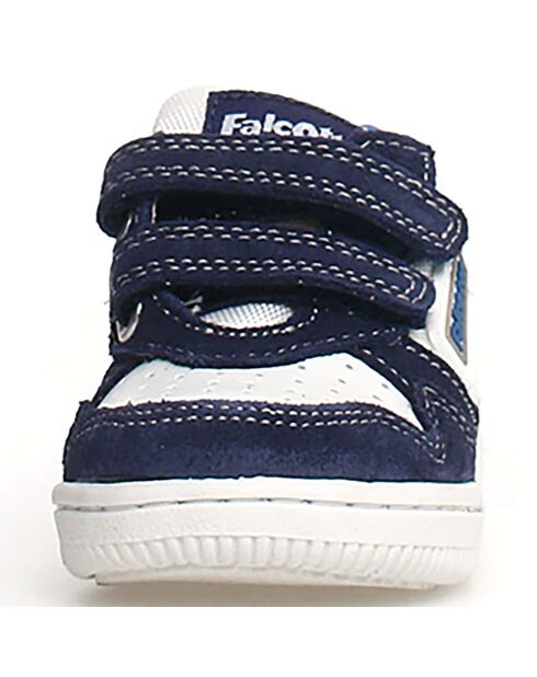 Marineblauw/wit/ultramarijn sneakers van Klip