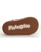 Klip sneakers van marineblauw/melk-antraciet leer