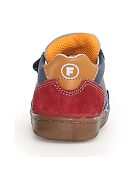 Blauw/marineblauw/Sky Klip leren sneakers