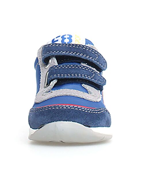 Nieuwe azur/groen/rode sneakers van Ferdi