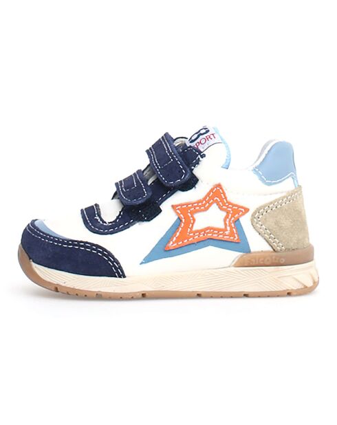 Neue Ferdi Sneakers in Milch/Navy/Stone