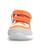 Nieuwe oranje, ultramarijn/grijze sneakers van Ferdi