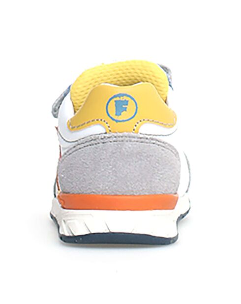 Sneakers New Ferdi weiß/grau/gelb