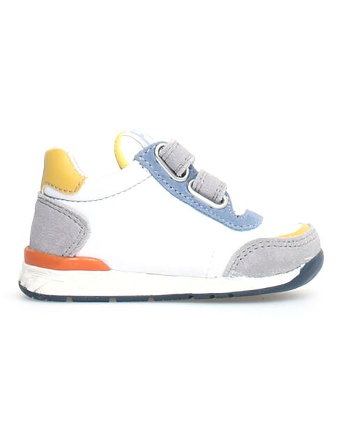 Sneakers New Ferdi weiß/grau/gelb