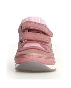 Baskets en Cuir New Ferdi rose/argile