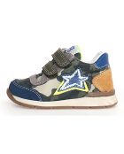 Nieuwe azur/kaki/gele sneakers van Ferdi