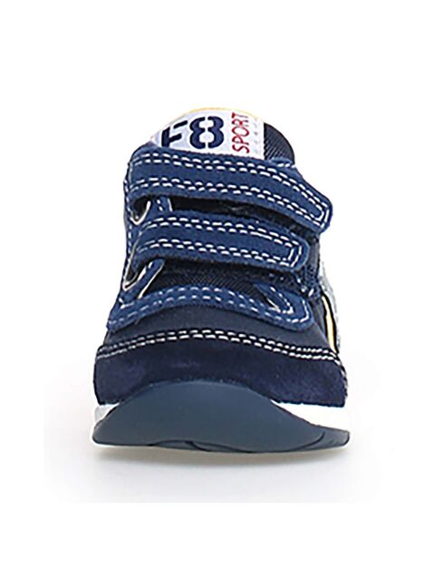 Nieuwe marineblauw/azuurblauwe sneakers van Ferdi