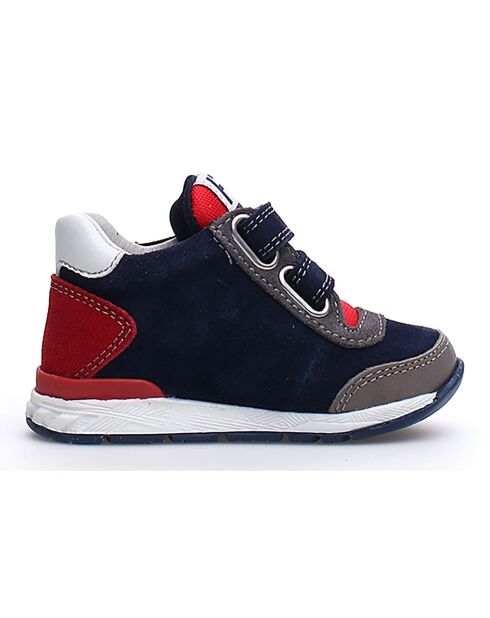 Sneakers New Ferdi in Dunkelgrau/Marineblau/Rot