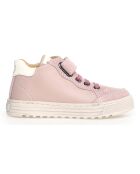 Baskets en Cuir Penshaw nude/lait