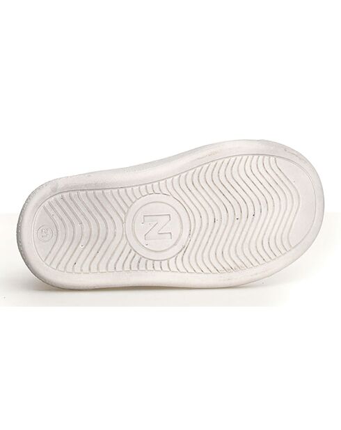 Zapatillas Pinn blancas/rosa/azul capri