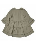 Robe en Coton bio  Belle Fern kaki