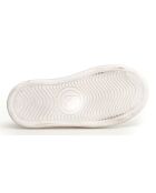 Grijs/wit/Sky Pinn leren sneakers