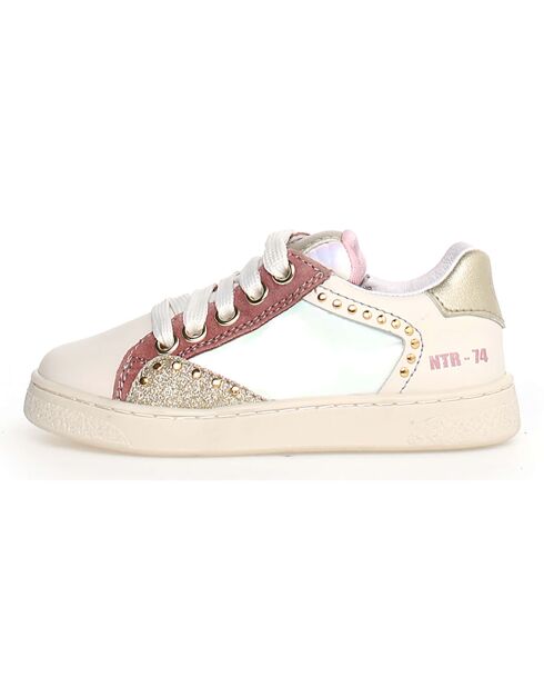 Baskets Quar lait/rose