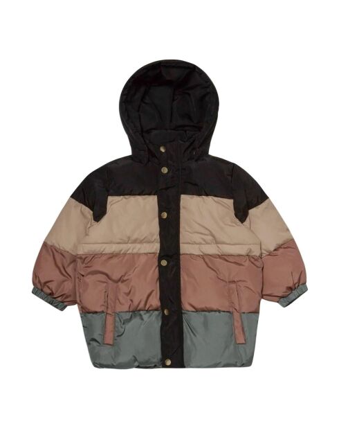 Doudoune Color Block multicolore