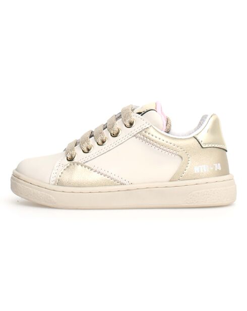 Baskets Quar lait/platine