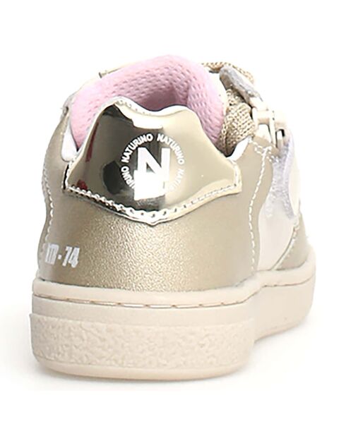 Baskets Quar lait/platine