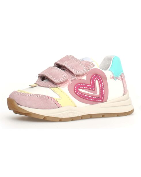 Zapatillas Quelly rosa/leche