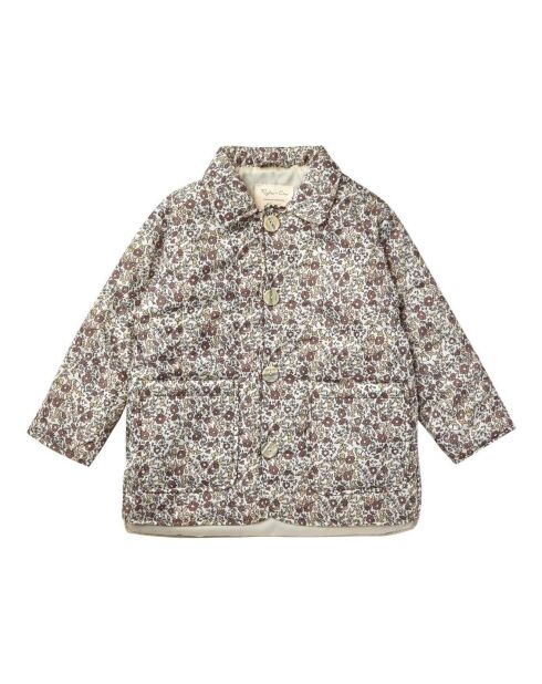 Manteau Noelle beige/marron