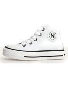 Baskets en Cuir Ylfas blanches