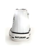 Baskets en Cuir Ylfas blanches