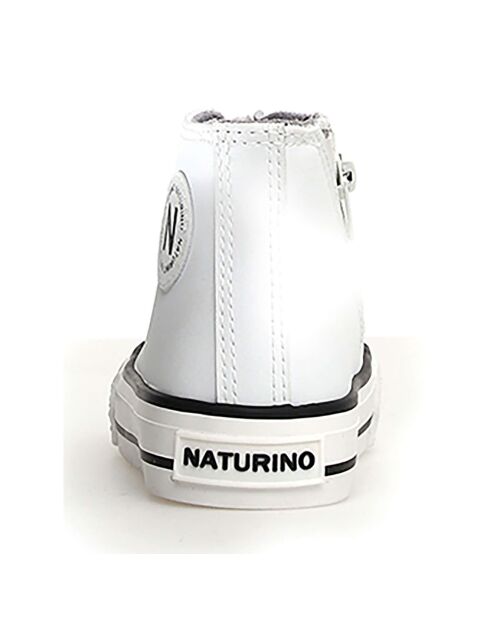 Baskets en Cuir Ylfas blanches