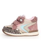 Baskets Zak platine/rose