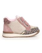 Baskets Zak platine/rose