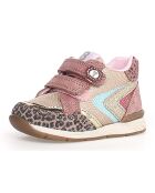 Baskets Zak platine/rose