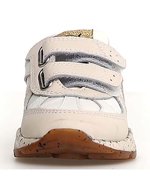 Baskets Zimmy lait/blanc/platine