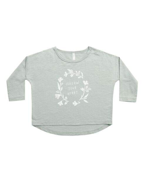 T-Shirt Horse bleu