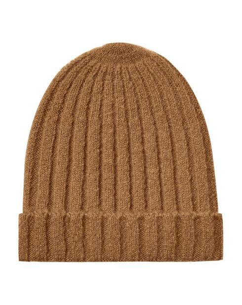 Bonnet Côtelé camel