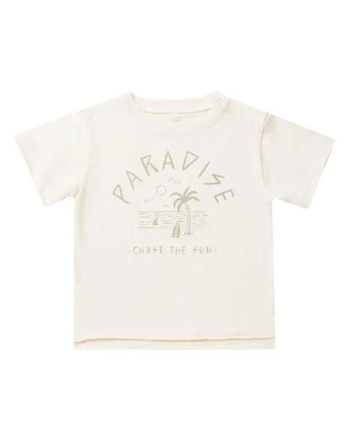 T-Shirt Chase the Sun ivoire