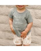 T-Shirt Catch Me By The Sea vert d'eau