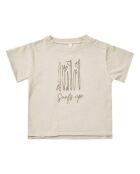 T-Shirt Surfs Up gris tourterelle