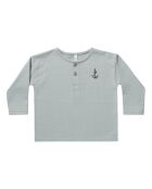 Sweat Henley bleu