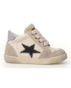 Alnoite sneakers beige/melk/zwart