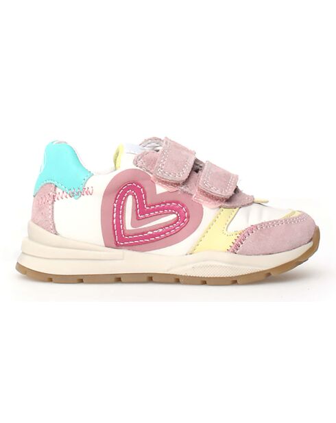 Zapatillas Quelly rosa/leche